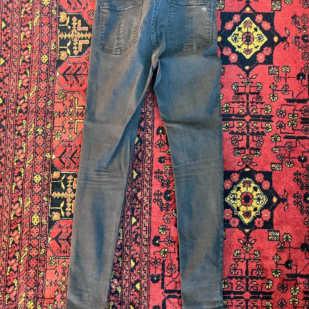 High Rise Ankle Skinny